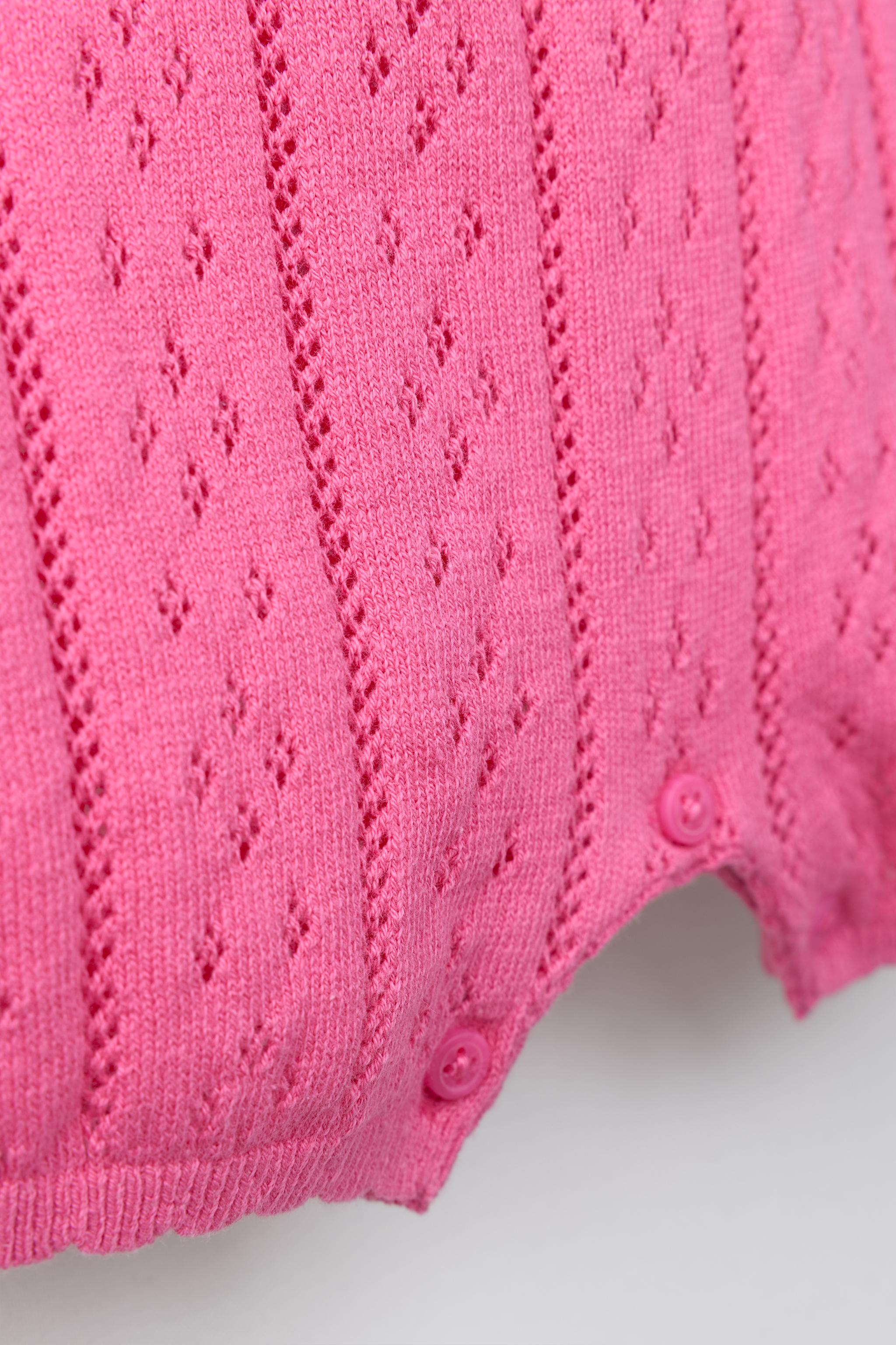 POINTELLE KNIT ROMPER | Zara US