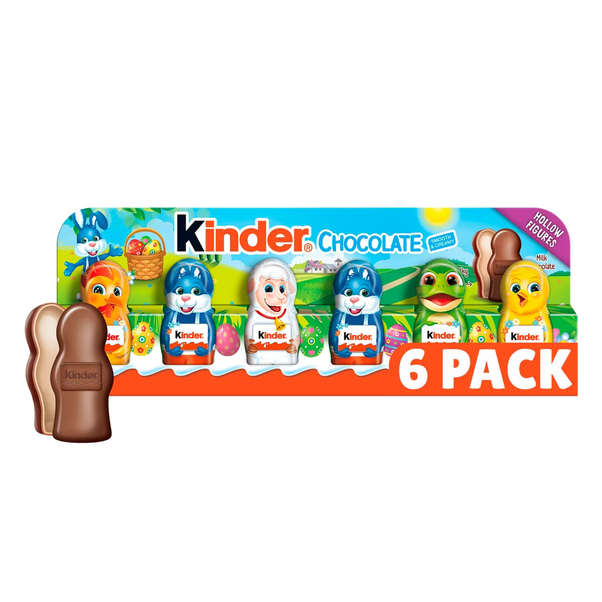 Kinder Easter Milk Chocolate Figures - 3.1oz/6ct | Target