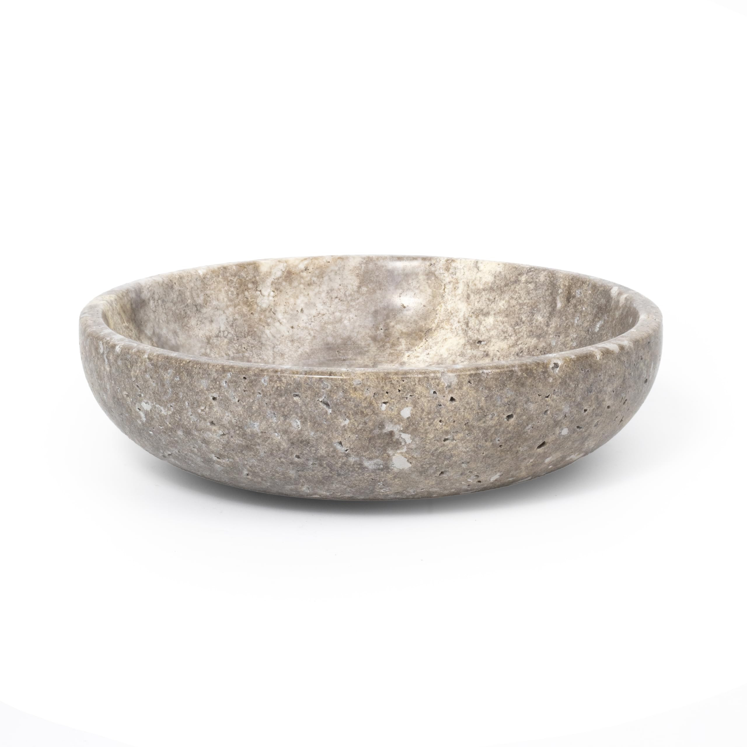 Shelf & Nook Travertine Decorative Bowls for Home Decor. Key Bowl for Entryway Table in a Choice ... | Amazon (US)
