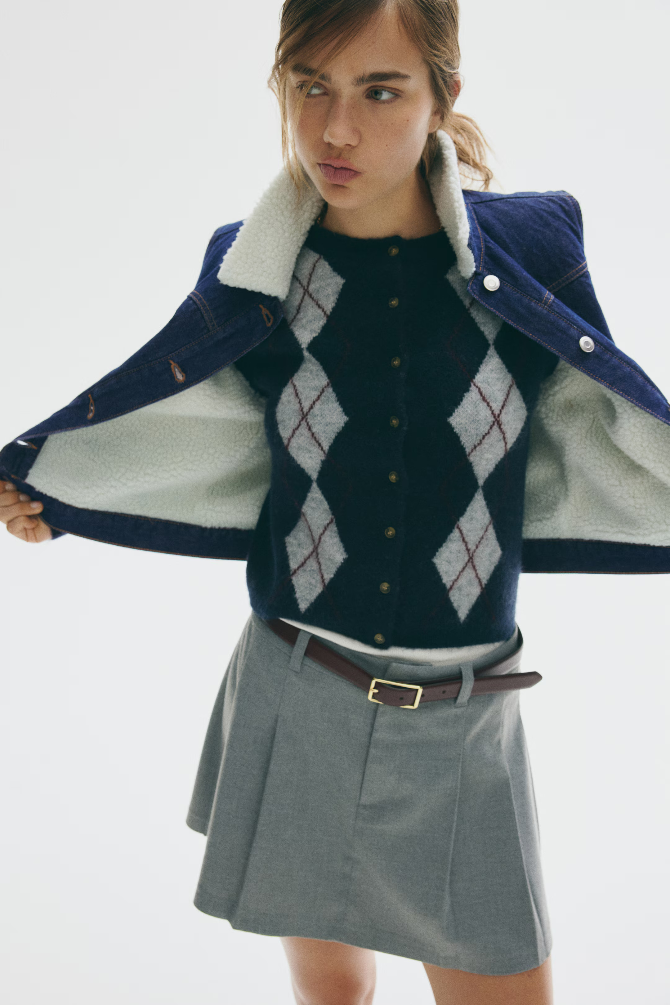 Double-Faced Denim Vest | H&M (US + CA)