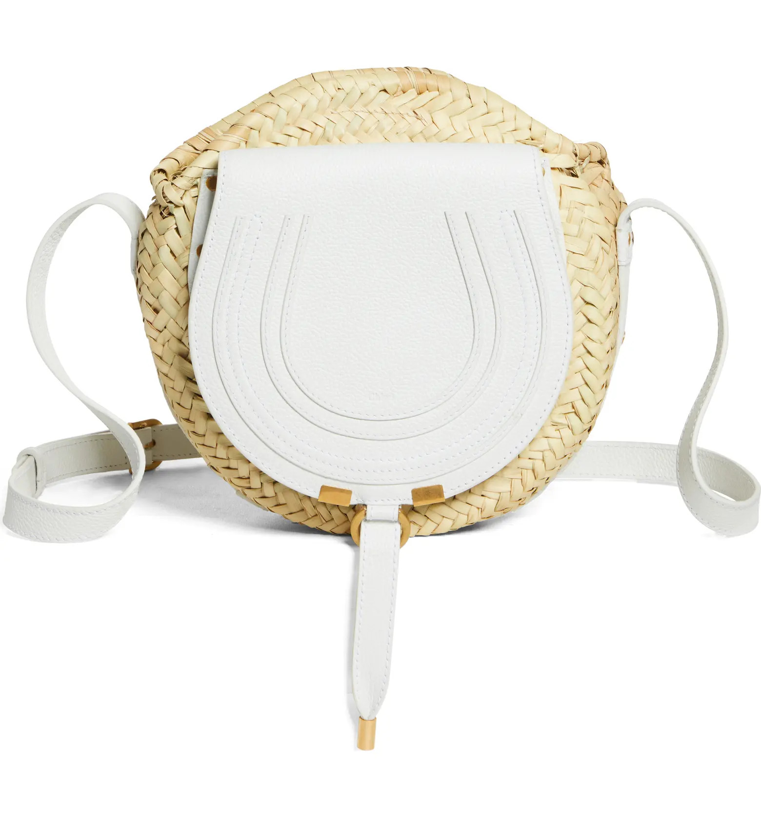 Marcie Woven Palm Round Crossbody Bag | Nordstrom