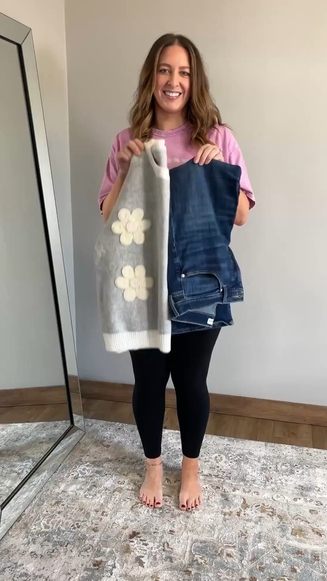 Work outfit inspo!
Jeans & shoes are old but I linked similar. 

Work outfit // office outfit // jeans // business casual // winter outfit // winter outfits // spring outfit // spring outfits // winter outfits women // kick crop jeans // spring outfits women // work wear // work outfits // office outfits // workwear // date night outfits // romantic knits // sweater // sweater season // Amazon finds // winter sweater // spring sweater // Mary Jane shoes // winter denim // dark wash denim // summer outfit // summer outfits women // spring outfits 2026 // summer outfits 2026 // business casual workwear 

#LTKootd #LTKSeasonal #LTKWorkwear