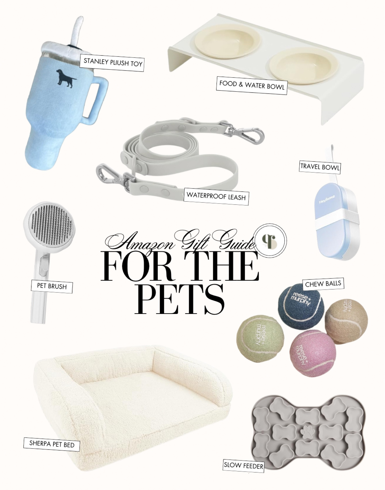 Gift Guide For Pets

Amazon pet finds / amazon favorites / amazon must have / aesthetic pet finds / pet essentials / blue pet finds / neutral pet finds / stanley plush toy / pet sherpa bed / waterproof leash / pet brush / pet travel bowl / pet chew bowl / pet slow feeder / pet bowl / holiday gift ideas 

#LTKfamily #LTKGiftGuide #LTKfindsunder100