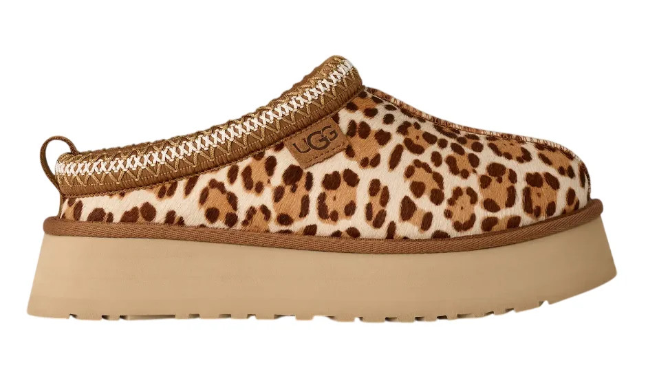 Women's UGG Tazz Plains Slipper Felicity Leopard Jasmine (1177890-FDJ) - 7 - Walmart.com | Walmart (US)