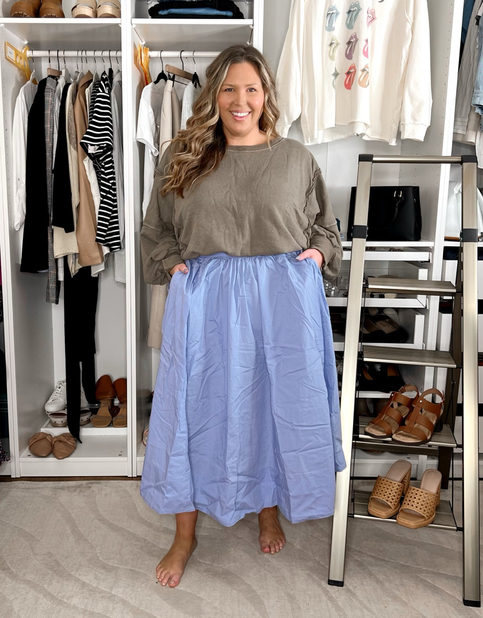Free People try on haul on a size 18/20 2x plus size girlie! Wearing an XL in both pieces! 

#LTKmidsize #LTKSeasonal #LTKplussize