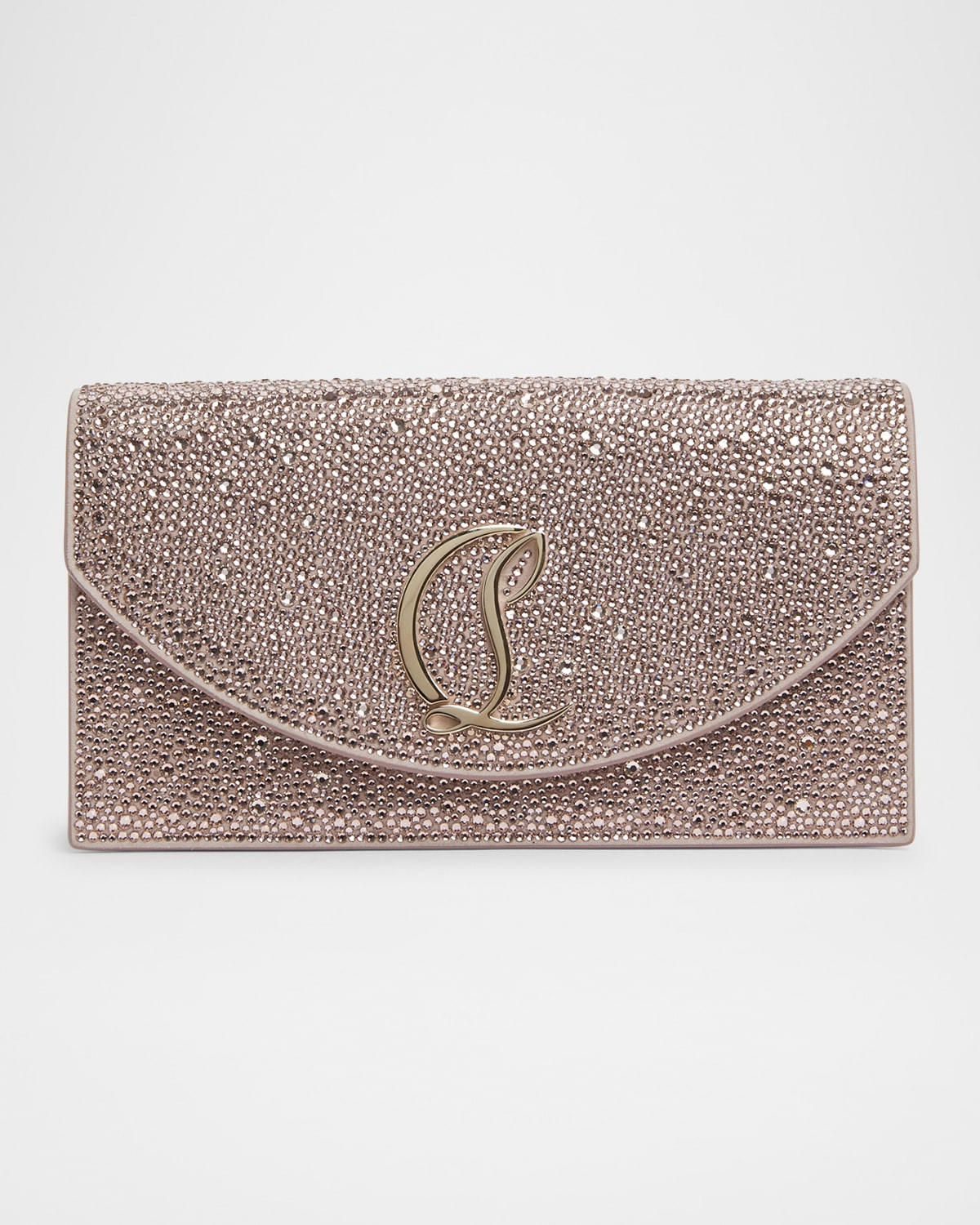 Loubi54 Strass Flap Clutch Bag | Neiman Marcus