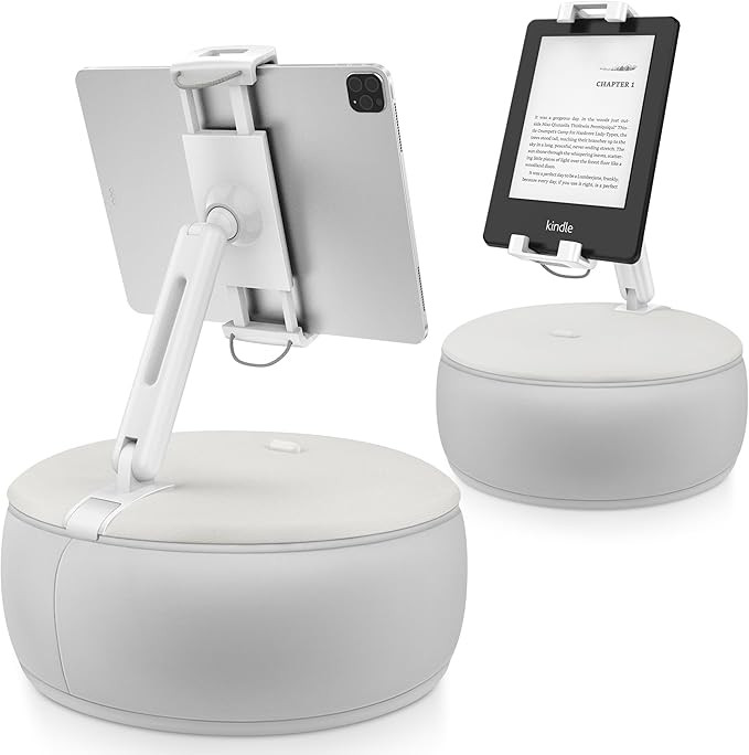 AboveTEK Tablet Pillow Stand Holder for Bed, Hands Free 360° Swivel Phone/iPad/Kindle Pillow Sta... | Amazon (US)