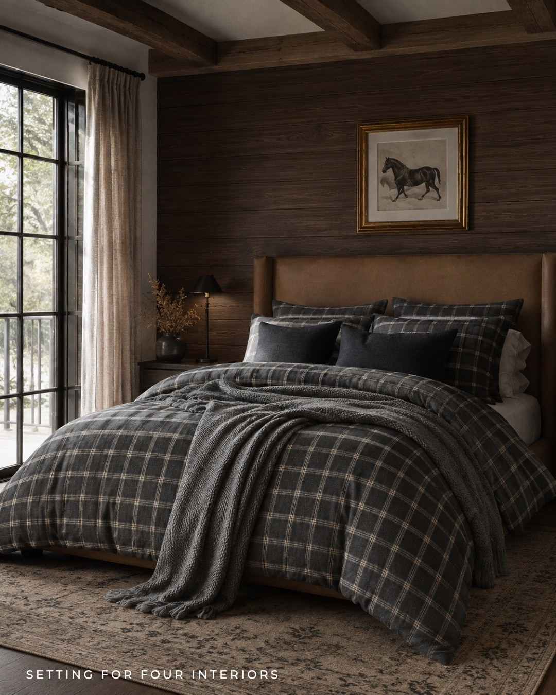 New for fall! This gorgeous plaid duvet cover is perfect for a cozy primary bedroom or boys room! Neutral aesthetic, teen room, bedroom decor, bedding, moody, earthy, autumn, fall, cozy living room decor, swivel chair, swivel kitchen counter stool, plaid, coffee table, wood, bedding, bedroom, brown, green, pillow, Amazon home, Pottery Barn style, Restoration Hardware, Arhaus style

#LTKfall #LTKhome #LTKsale