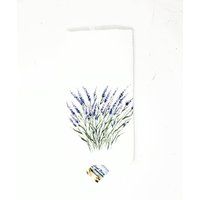 Lavender Tea Towel, Decor, Kitchen Decor, Home Lavender Flower Dish Towels, Floral Art Blue Gift For | Etsy (US)