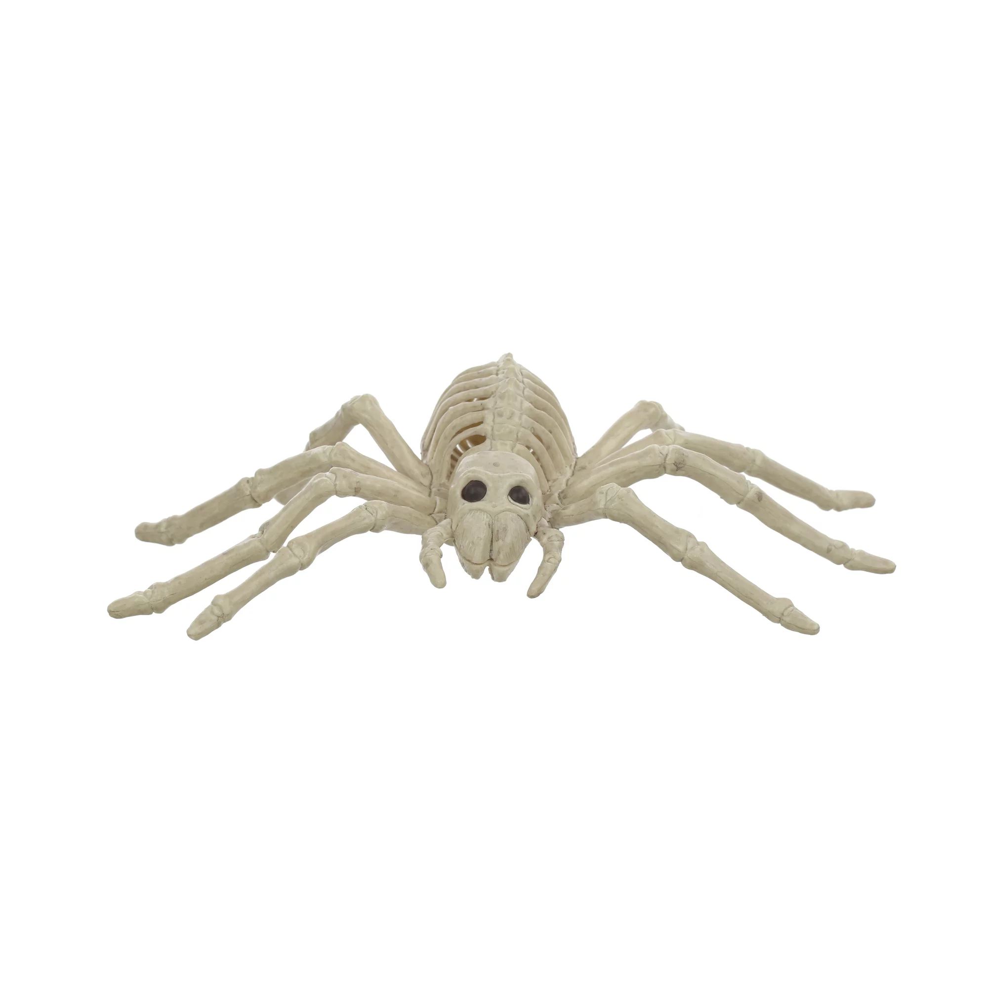 Halloween Faux Spider Skeleton Decoration, 9 in, by Way To Celebrate | Walmart (US)