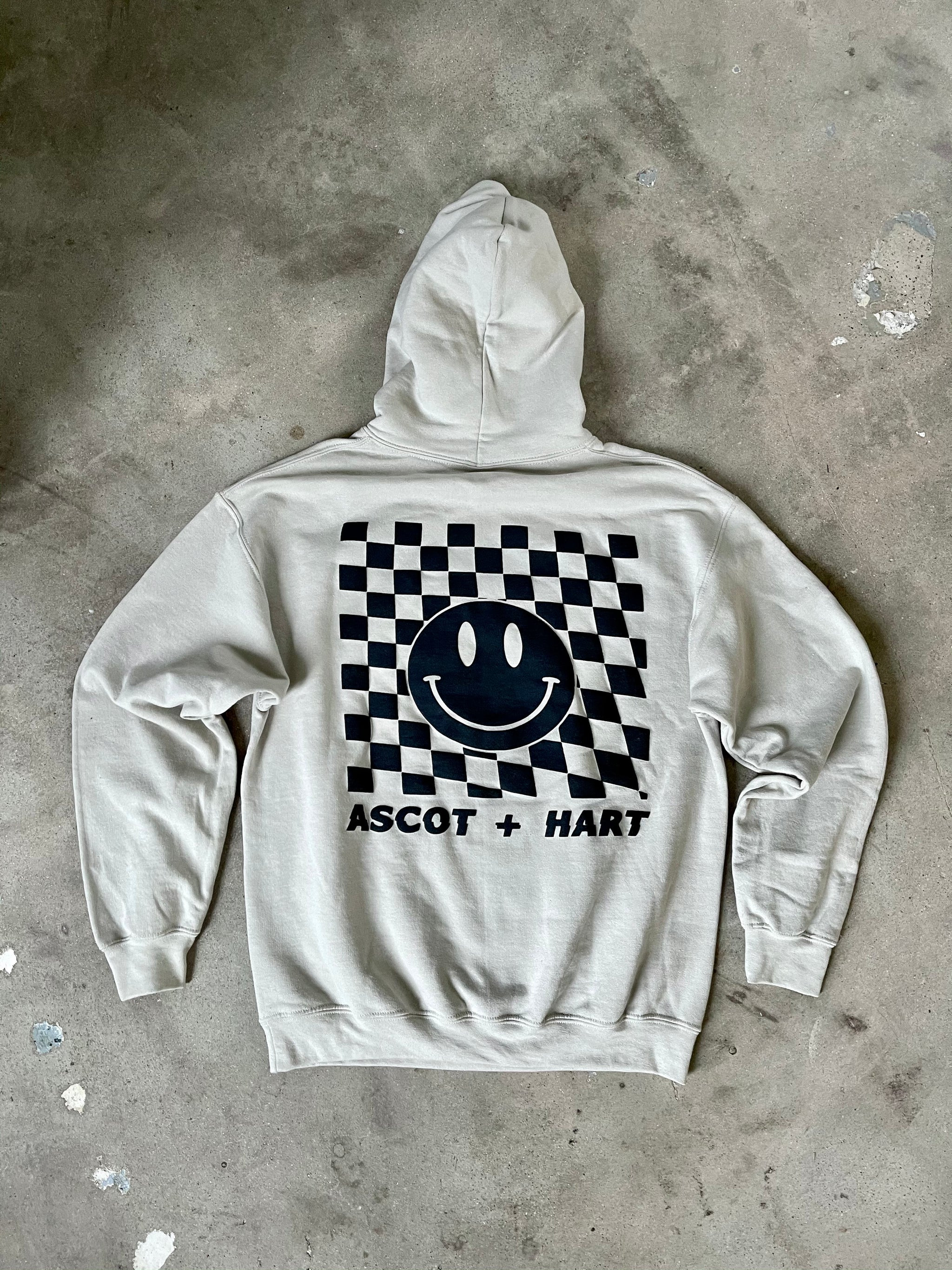 Ascot + Hart Smile Logo Hoodie | Ascot + Hart