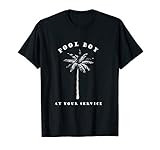 Pool Boy At Your Service Coconut Tree Funny Halloween Gift T-Shirt | Amazon (US)