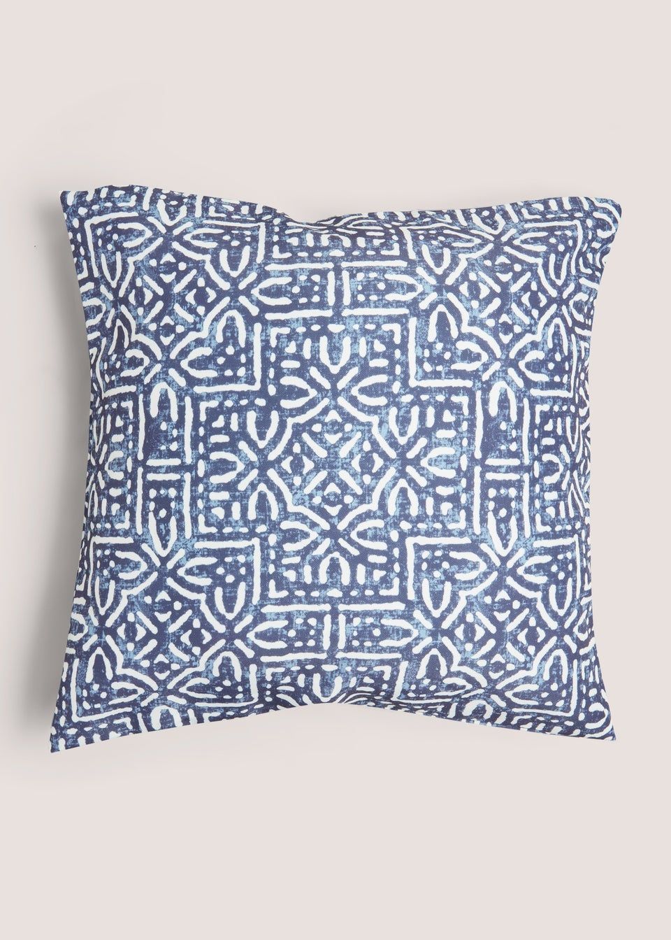 Blue Scatter Tile Cushion (43cm x 43cm) | Matalan (UK)