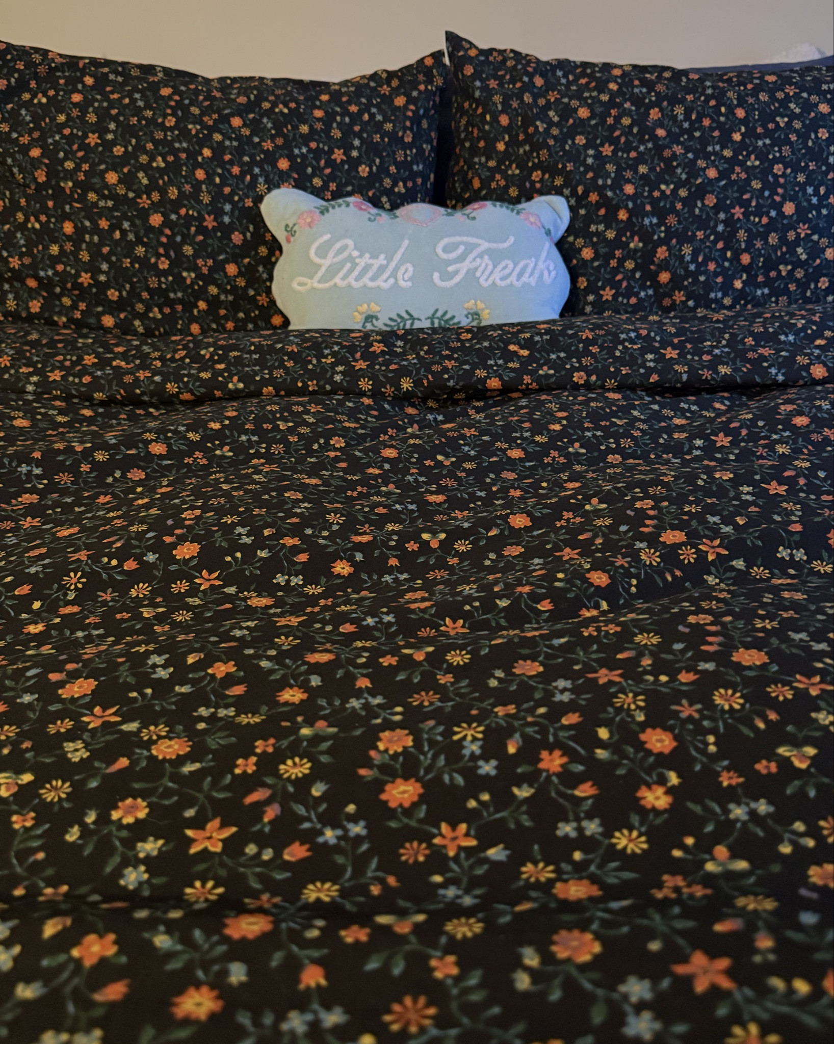 How cute is this bedding and pillow 🤭  I’m a maximalist what can I say! 

#LTKSpringSale #LTKmorningroutine #LTKHome