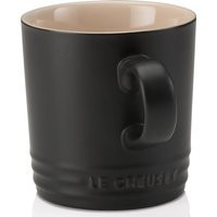 Le Creuset Stoneware Mug, 350ml - Satin Black | The Hut (UK)