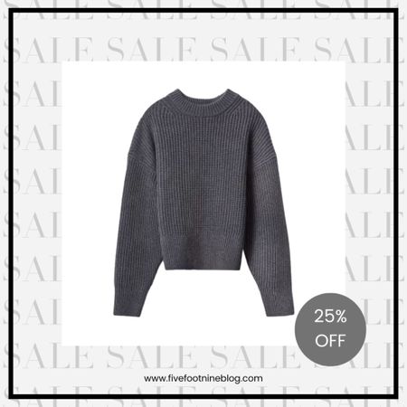 Cotton crewneck sweater on sale 

#LTKunder100 #LTKSeasonal #LTKsalealert