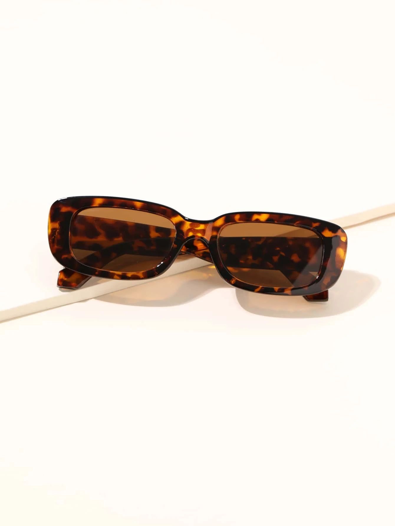Tortoiseshell Frame Sunglasses | SHEIN
