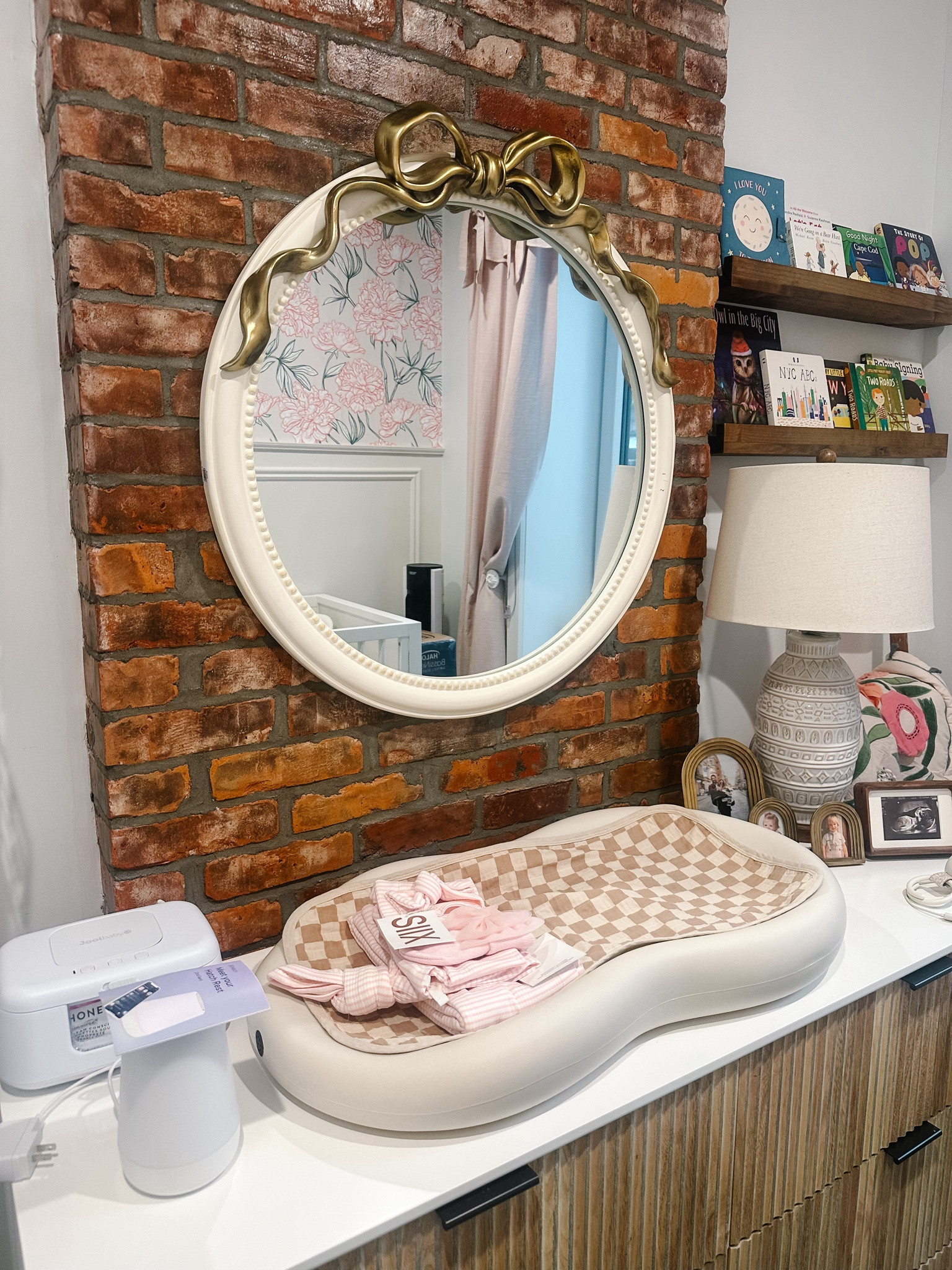 Love Shack Fancy Bow Mirror, baby nursery inspo, newborn bedroom, baby girl, hospital outfit

#LTKKids #LTKBaby #LTKBump