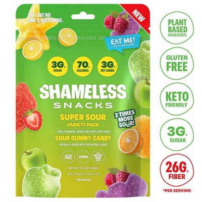Shameless Snacks Super Sour Variety Pack Candies - 5.5oz | Target