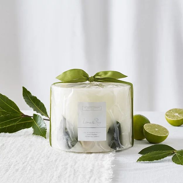 Lime & Bay Botanical Large Candle | Candles & Fragrance | The  White Company | The White Company (UK)
