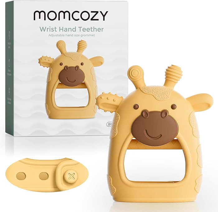 Momcozy Baby Teether Toys | Baby Teething Toys | Baby Teething Relief | Food Grade Silicone Teeth... | Amazon (US)