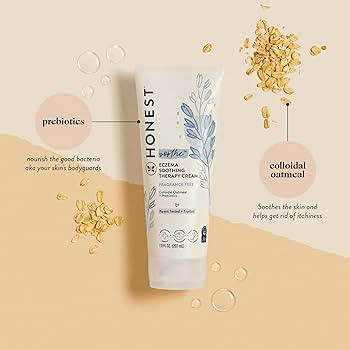 The Honest Company Eczema Soothing Therapy Cream + Skin Protectant | Naturally Derived, Gentle fo... | Amazon (US)
