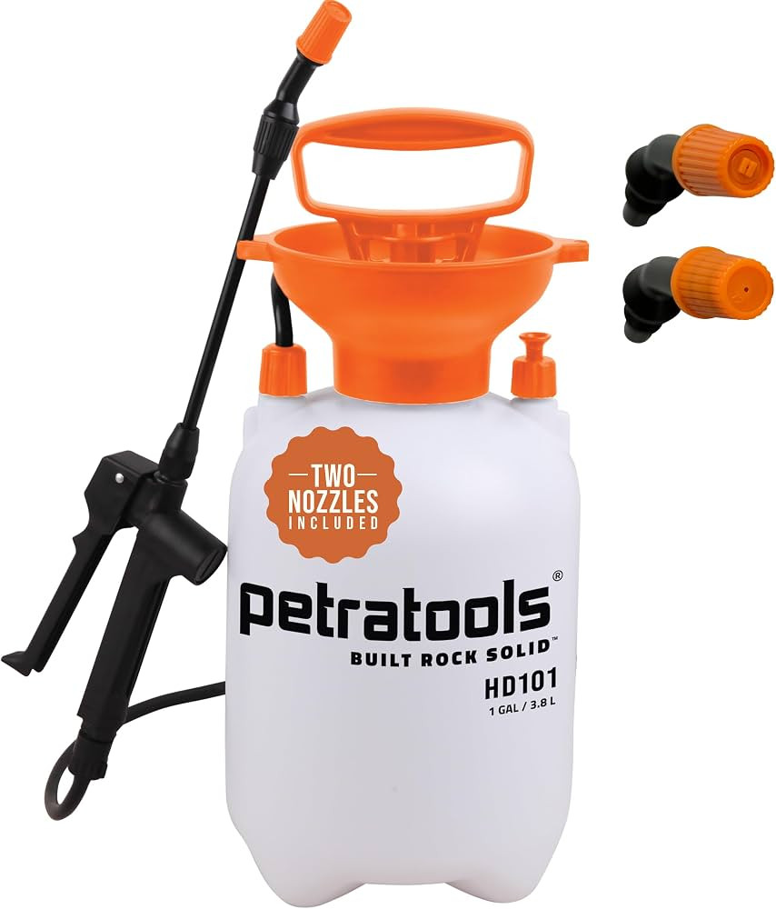 Petratools 1 Gallon Pump Sprayer \u2013 HD101 Garden Sprayer for Weeds, Lawn Care & Pesticides \u... | Amazon (US)
