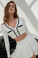 WISKII Mirto Zipper Top | WISKII Active