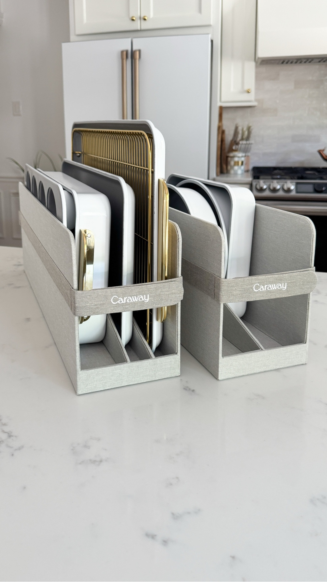 Caraway: my newest bakeware obsession 🤍

Just unboxed this @caraway_home set and I’m already in love! It’s 100% non-toxic, non-stick, and so, so pretty.

Bonus: it’s 20% off for Prime Day right now 🙌



#CarawayHome #PrimeDayFinds #AmazonKitchen #NeutralKitchen #BakewareGoals #ModernOrganicHome

#LTKStyleTip #LTKSaleAlert #LTKHome