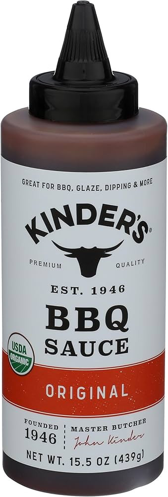 Kinders Organic Mild Bbq Sauce 15.5Oz, 15.5 Oz | Amazon (US)