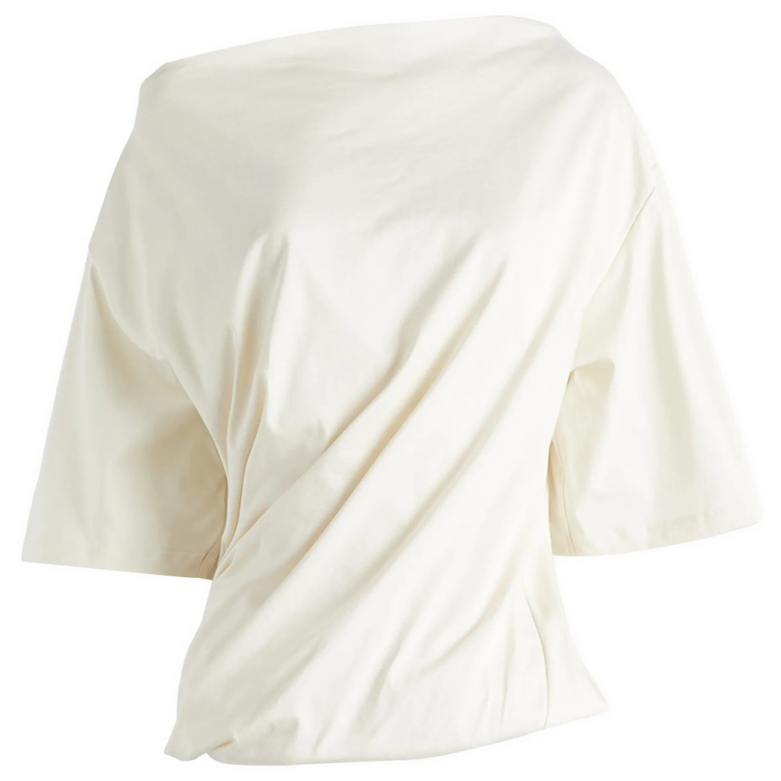 Baserange Women's Turn Tee Shirt in Undyed, Size X-Small | END. Clothing