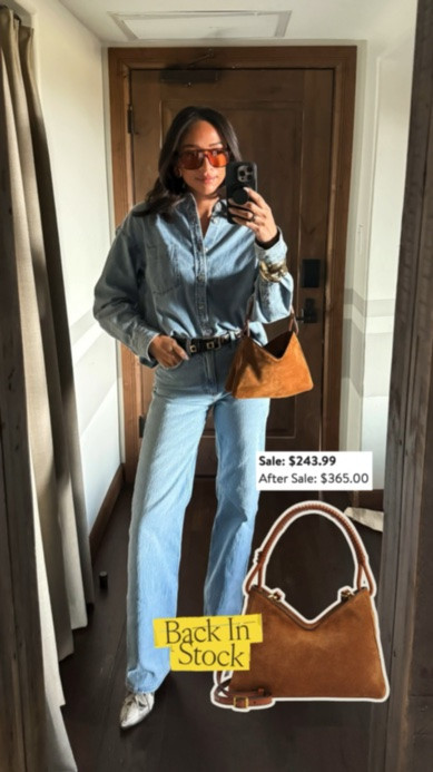 30% OFF!! Ways I've styled the STAUD Valerie suede shoulder bag! This bag is so versatile; it can easily be dressed up or down. It holds everything it needs to and has a detachable strap so that it can be worn as a crossbody! Comes in mahogany and olive too! 

fall outfit, fall fashion, nordstrom anniversary sale, nordstrom sale, nsale, fall accessories, statement bag, closet essentials, wardrobe staples, fall capsule wardrobe

#LTKSaleAlert #LTKSeasonal