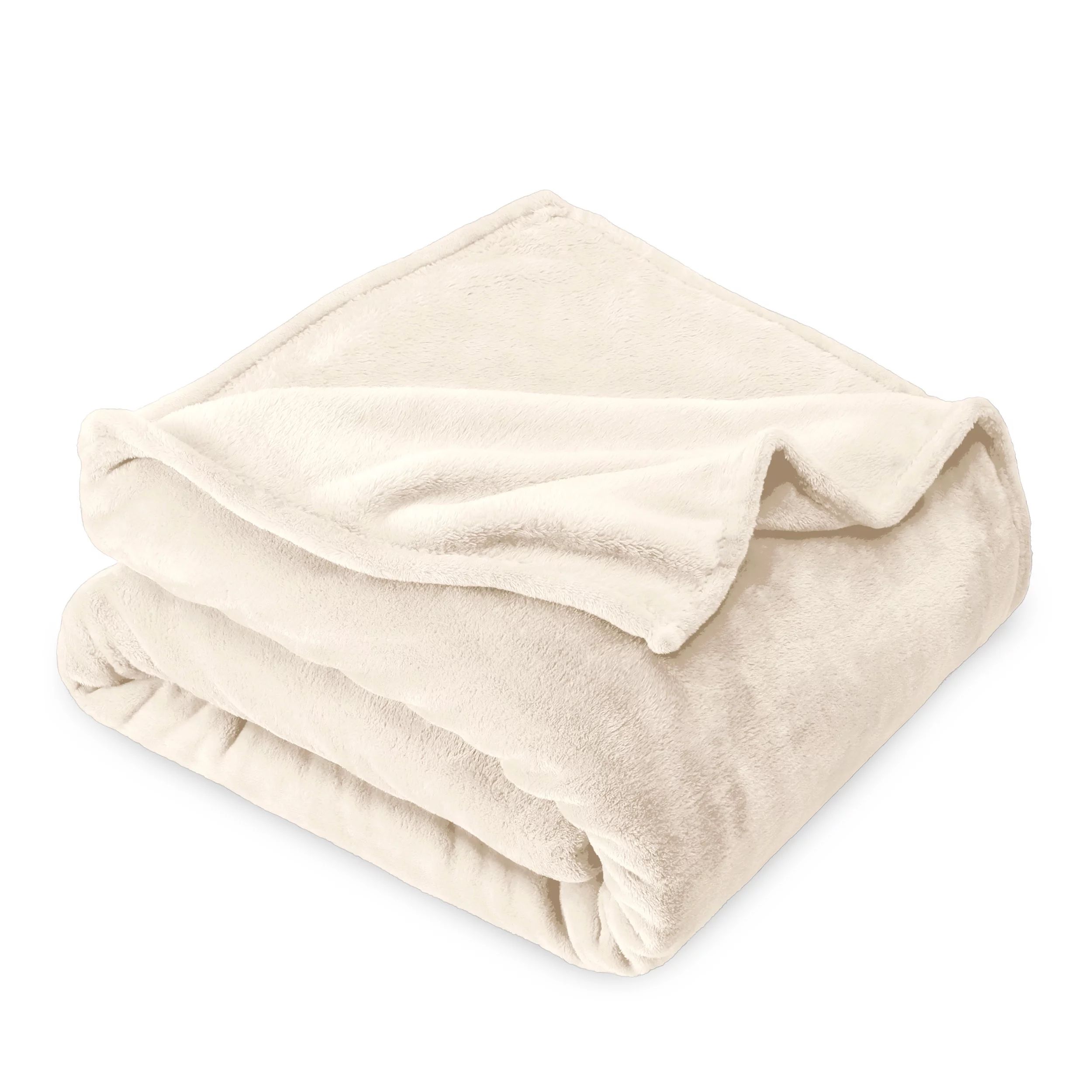 Bare Home Microplush Fleece Blanket - 300 GSM - Fuzzy Microfleece - Soft & Plush - Full/Queen, Va... | Walmart (US)