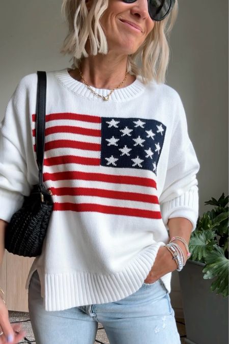 Memorial Day
On sale with code FIFTY
Americana, America , 
Under $35
I sized up to medium. Sort of wish I did the small.

#LTKOver40 #LTKFindsUnder50 #LTKSaleAlert