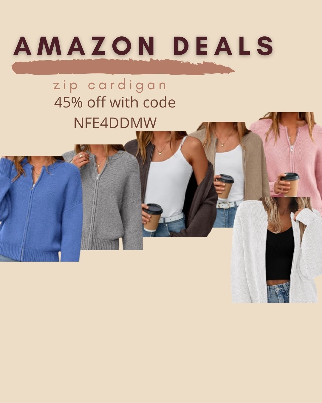 $22 ends 8/11

Amazon fashion
Amazon deals
Zip cardigan

#LTKSaleAlert