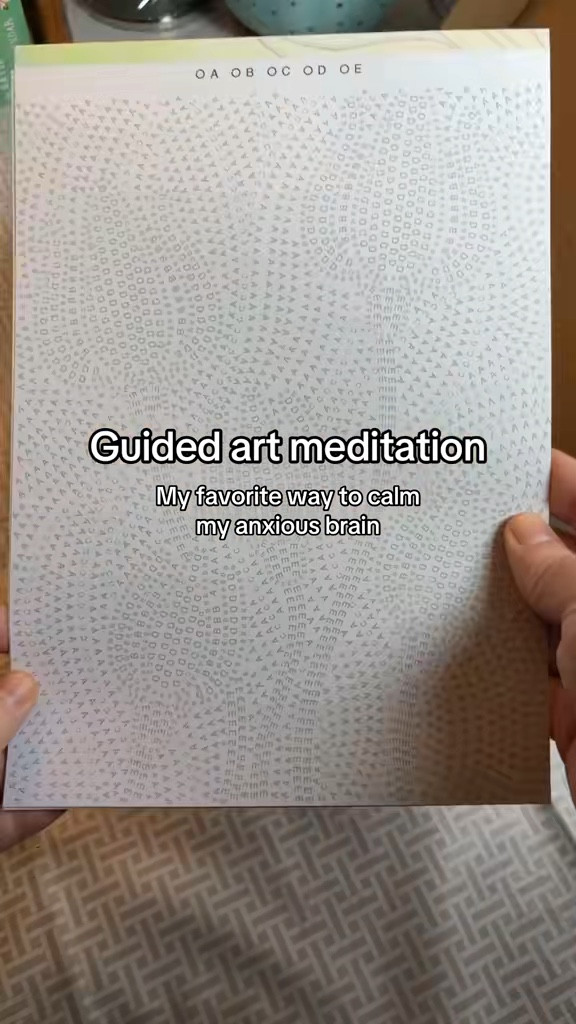 Guided meditative art is my favorite thing to do when my anxious mind won’t be quiet. I don’t have to choose colors. I don’t have to be an artist. I can just dot the corresponding color to the letter and my brain turns off. 

#LTKMothersDay #LTKselfcare #LTKHome