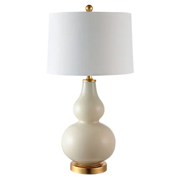 SAFAVIEH Lighting Karlen Gourd Table Lamp (Set of 2) - 15x15x28.5 - Overstock - 29779252 | Bed Bath & Beyond