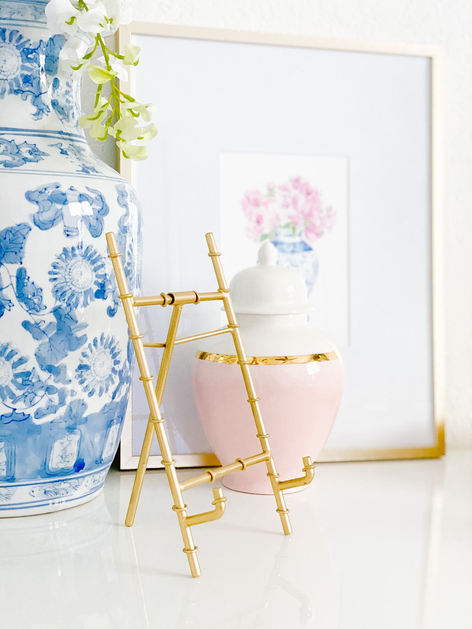 Gold Bamboo Tabletop Easel — Simply Jessica Marie | Simply Jessica Marie