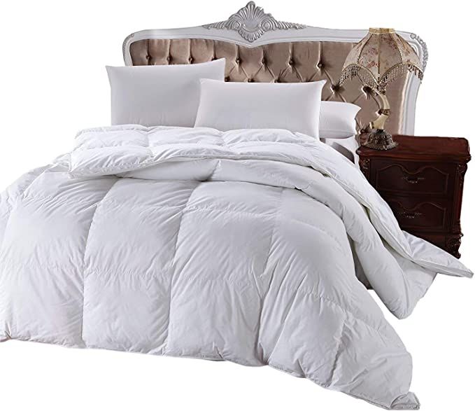 Royal Hotel's 300 Thread Count Oversized King Size Goose Down Alternative Comforter, Overfilled C... | Amazon (US)