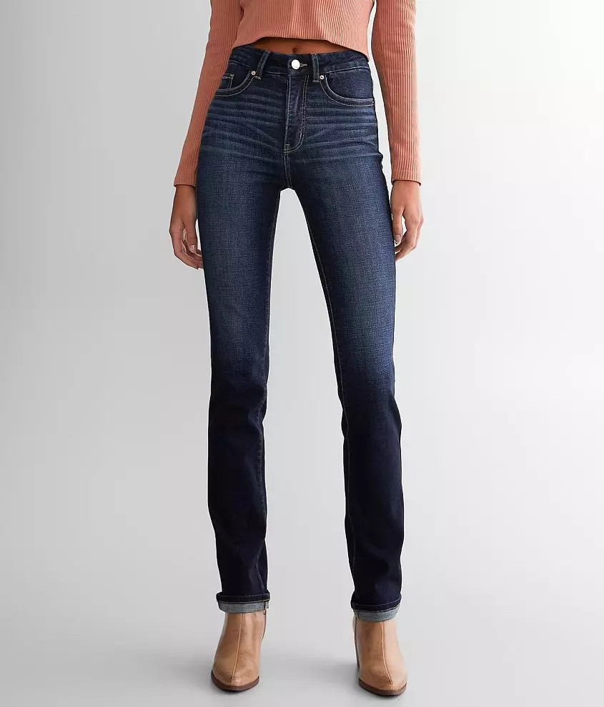 Billie Straight Stretch Cuffed Jean | Buckle