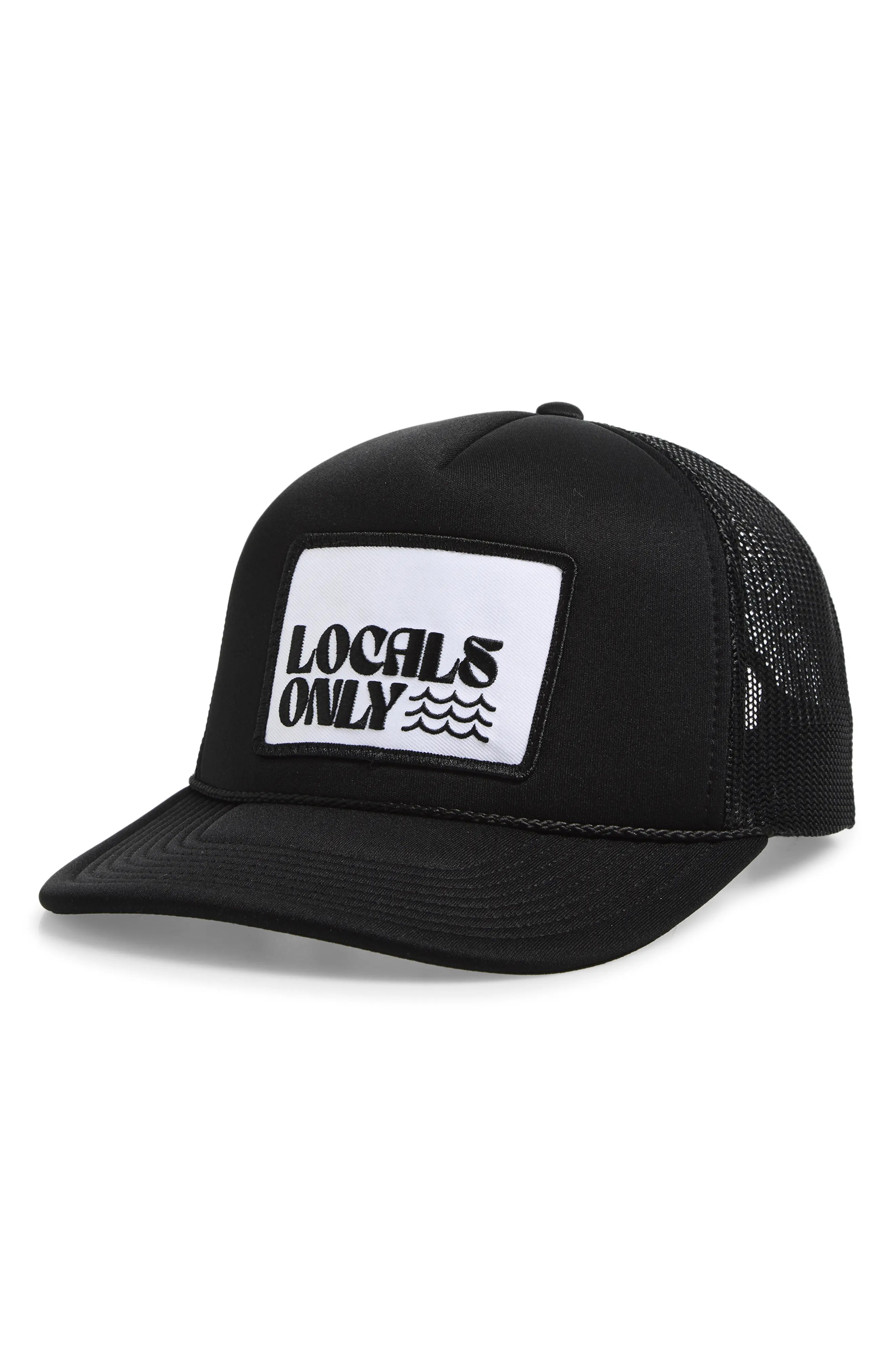 Locals Only II Patch Snapback Trucker Hat (Men) | Nordstrom | Nordstrom