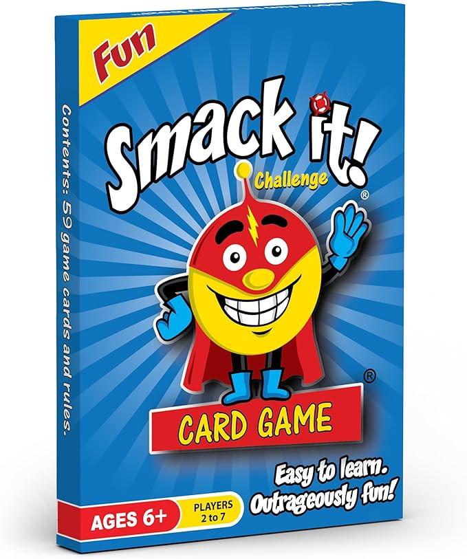 Arizona GameCo Smack it!, a Family Card Game for Kids – Fun and Easy to Learn – Perfect Stock... | Amazon (US)