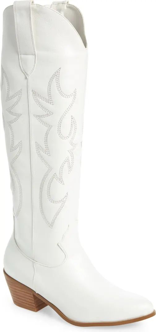 Urson Knee High Western Boot (Women) | Nordstrom