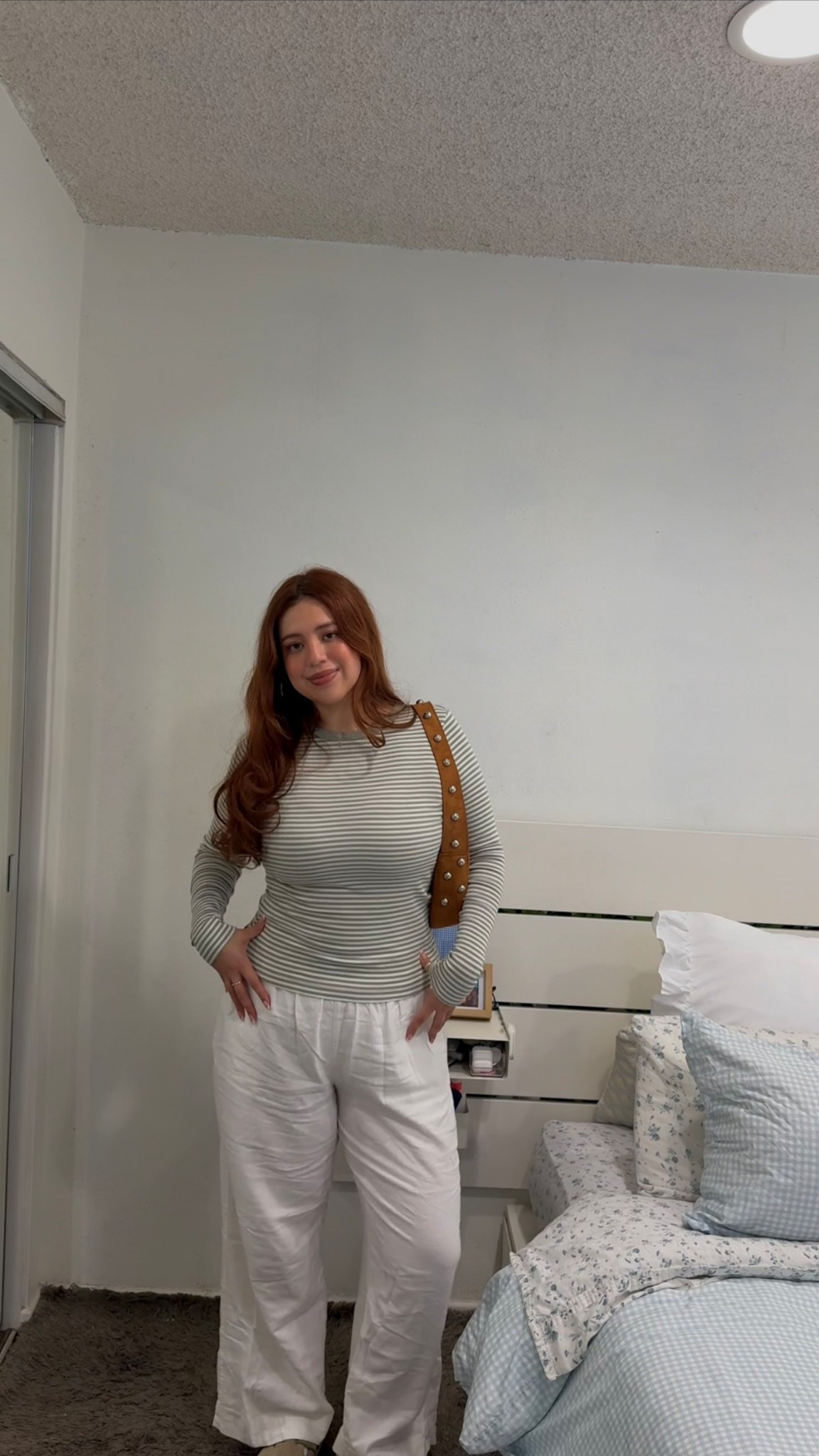 Stripe long sleeve is from H&M