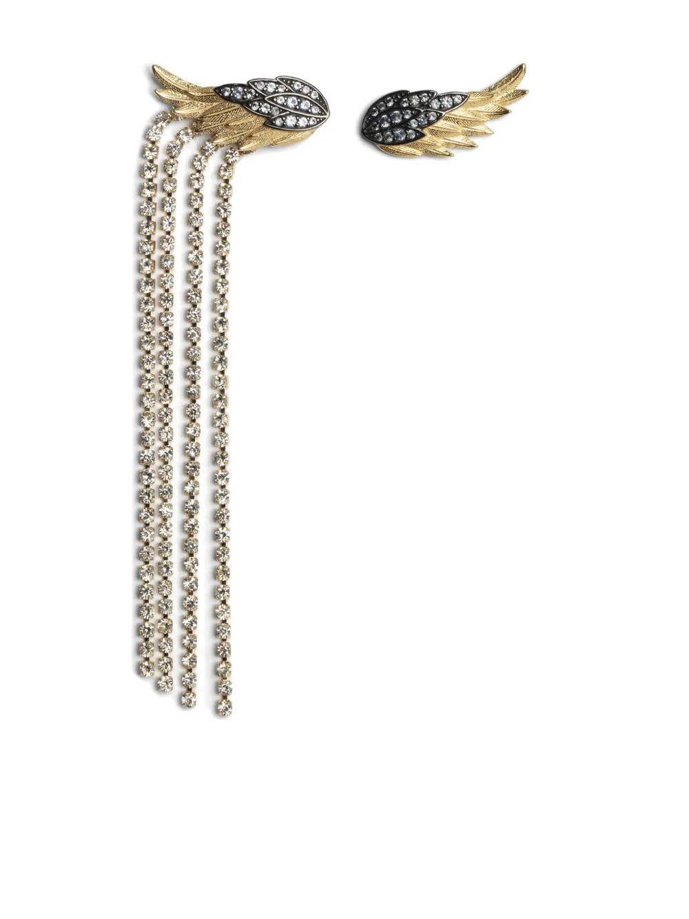 Zadig&Voltaire Rock earrings - Gold | Farfetch Global