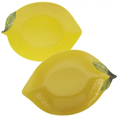 Certified International 3D Lemon Serving Set | Wayfair North America
