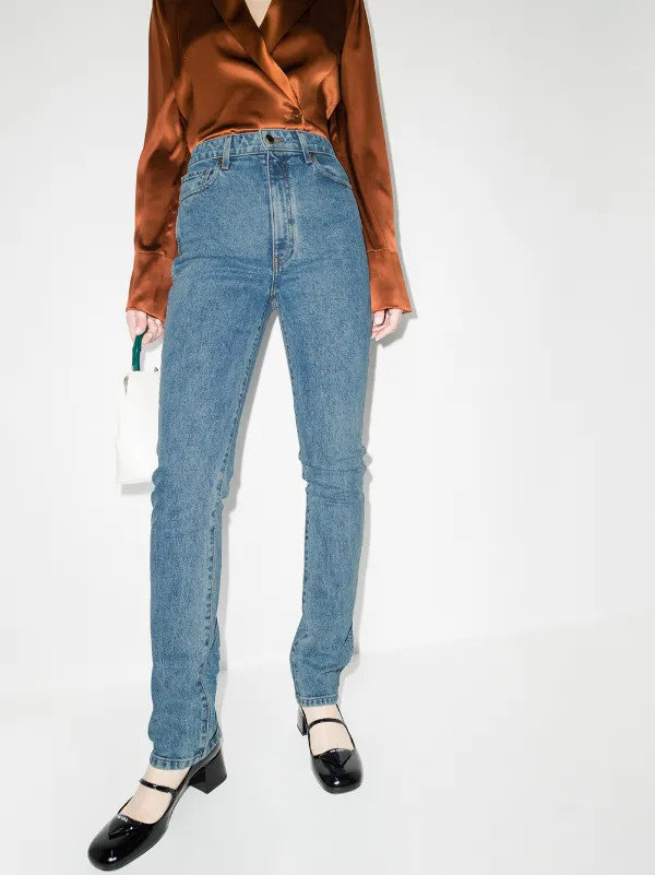 Daria high-waisted jeans | Farfetch (AU)