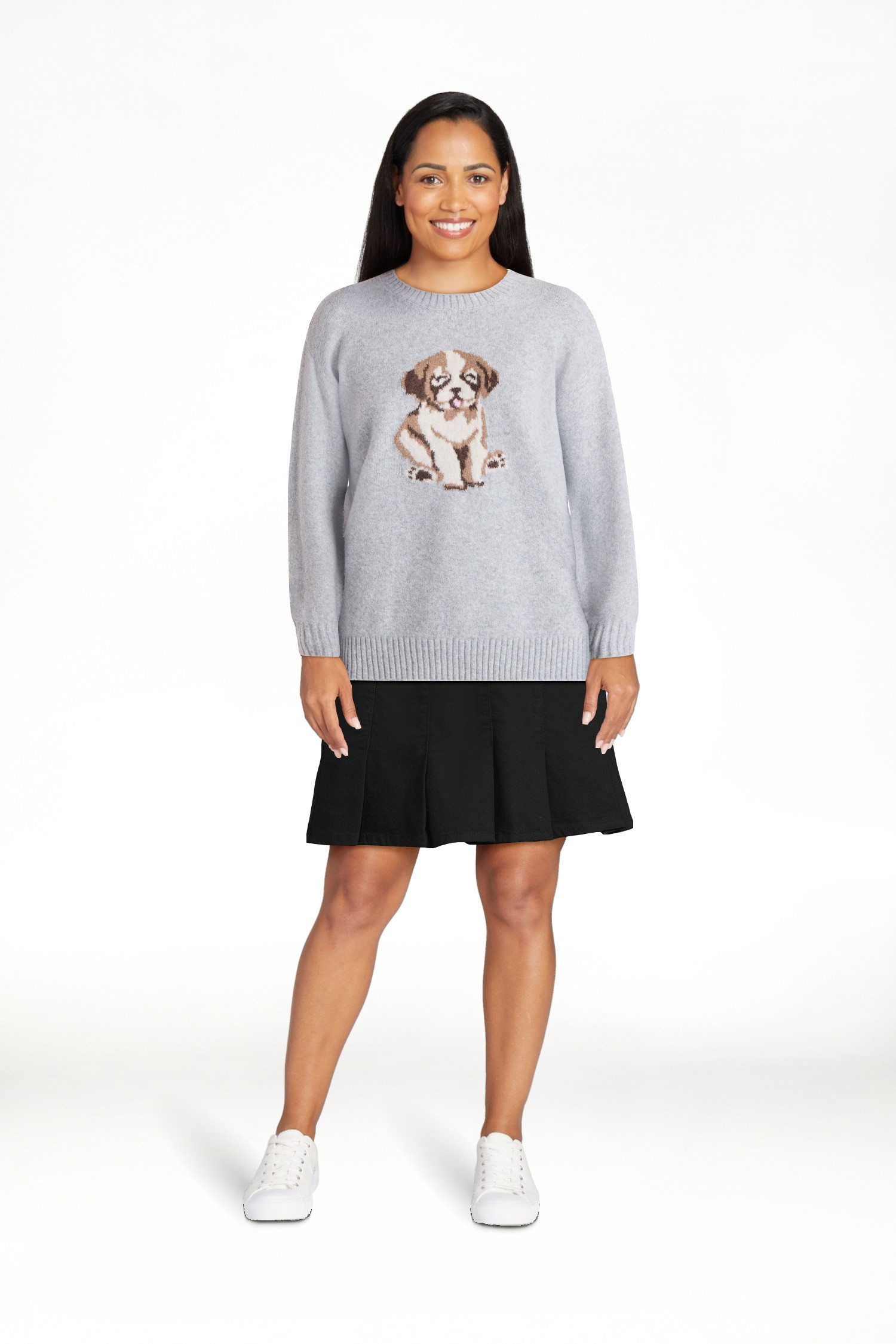 No Boundaries Fashion Icon Sweater, Midweight, Women's | Walmart (US)