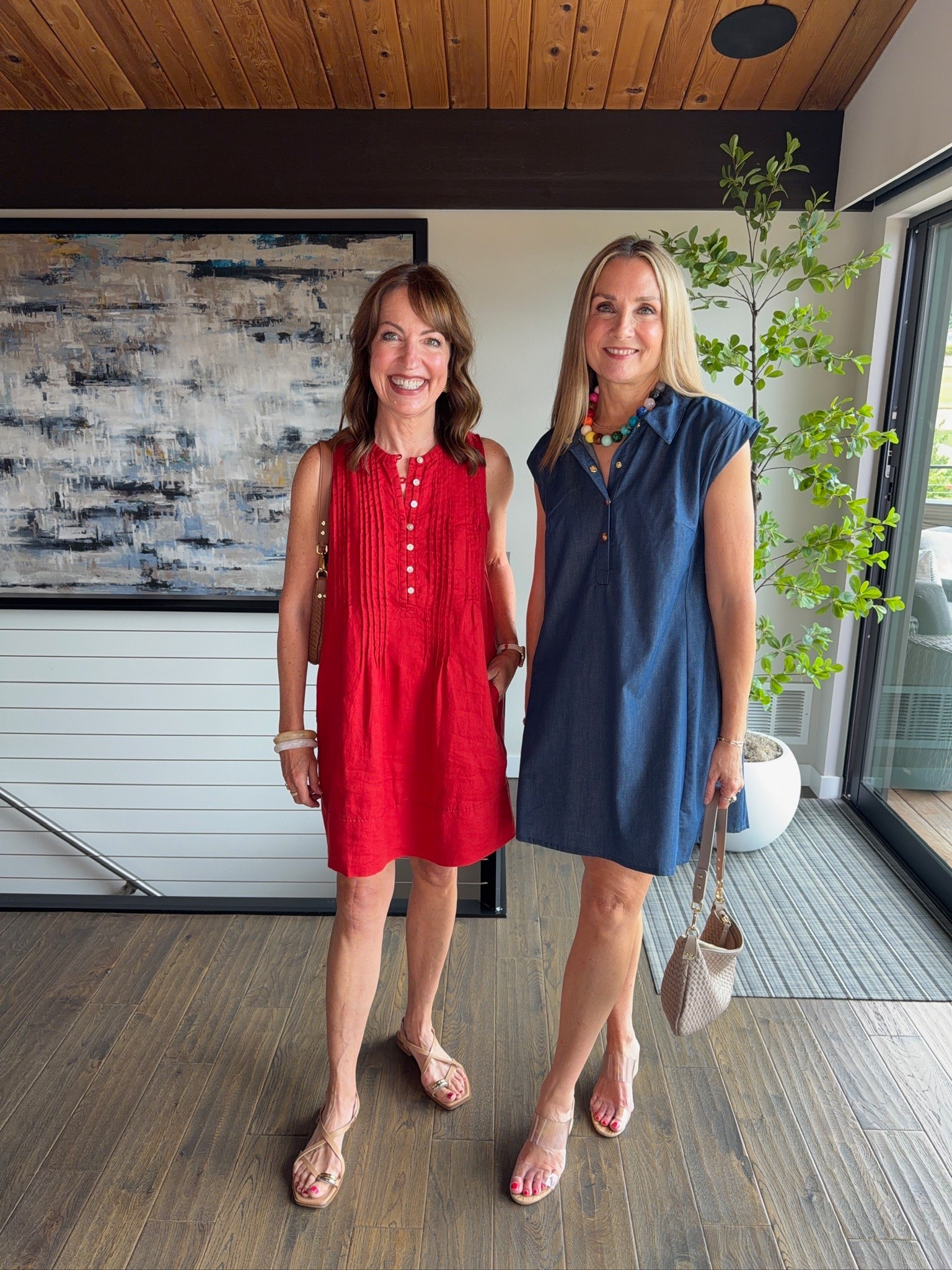 @Maggy London blue denim swing dress on sale! 47% off and so cute for summer and early fall!

#LTKootd #LTKOver40 #LTKWedding