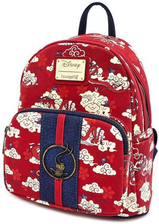 Loungefly Mushu Cloud Print Mini Backpack | Amazon (US)